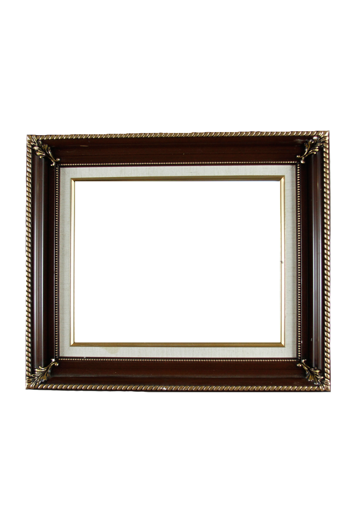 Brown wood picture frames
