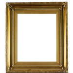 Gold Wood Picture Frame
