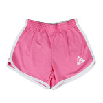 Ladys Pink logo shorts